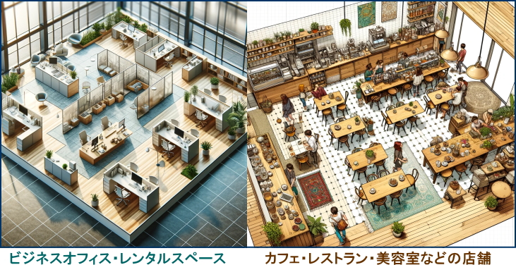 ビジネスオフィスや飲食店に最適なフロアコーティング